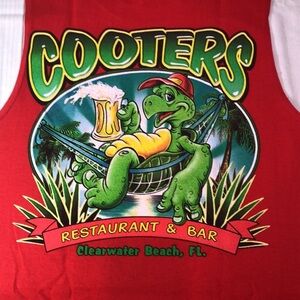 NEW GILDAN ULTRA COTTON GRAPHIC MUSCLE SHIRT COOTERS CLEARWATER MENS SMALL
